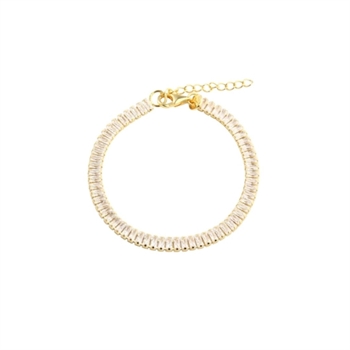  Aqua Dulce - Philina Bracelet i forgyldt sølv